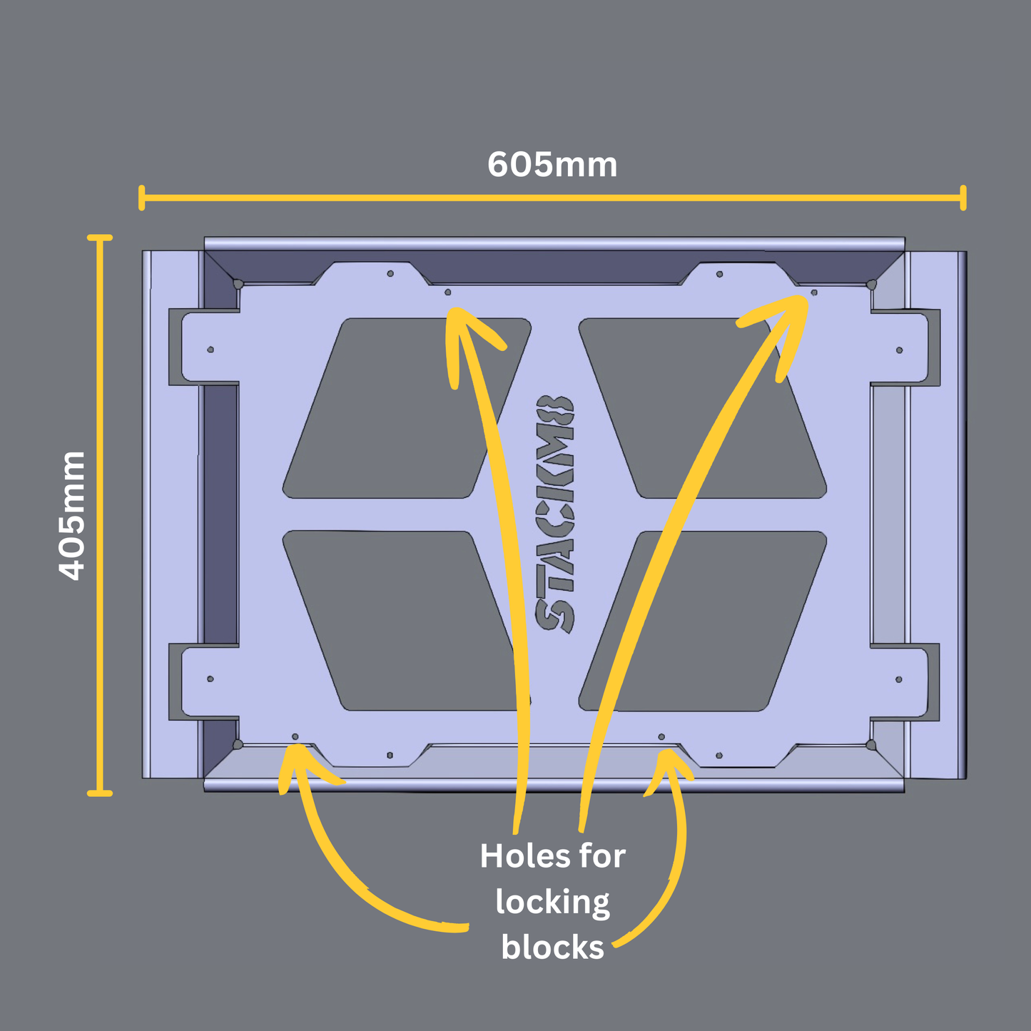 500mm Pair of Walls